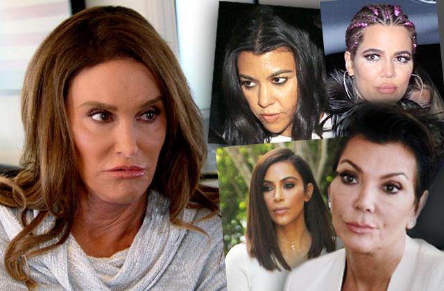 caitlyn jenner kris jenner kardashian fighting