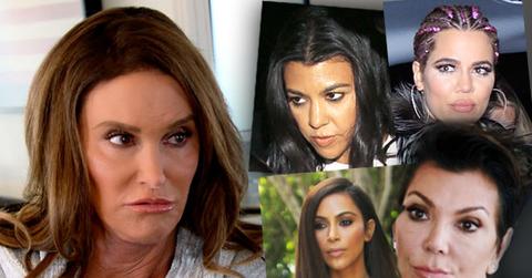 caitlyn jenner kris jenner kardashian fighting
