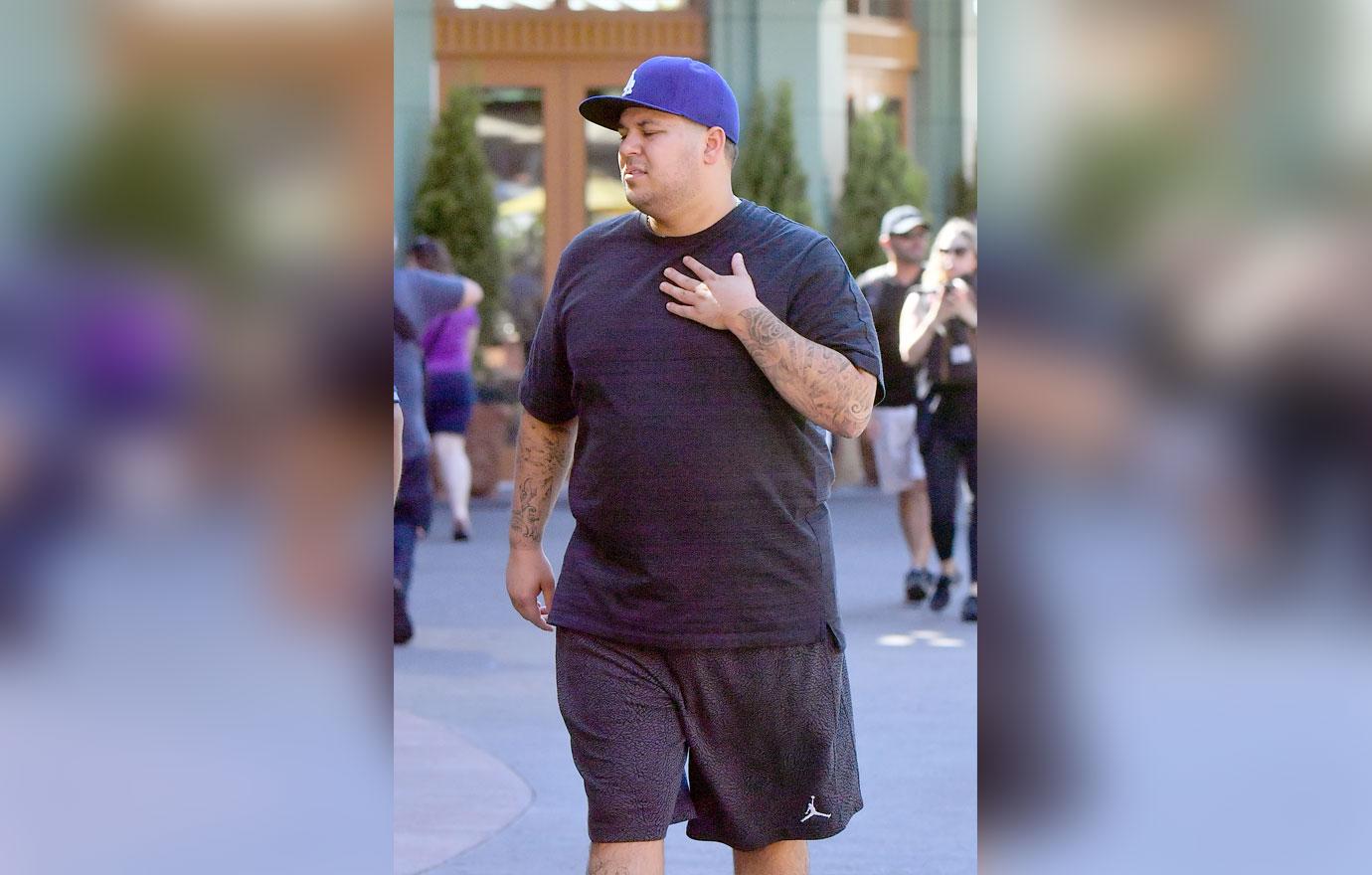 Rob Kardashian’s 15,000 Calorie Diet Has Him Headed For A Heart Attack