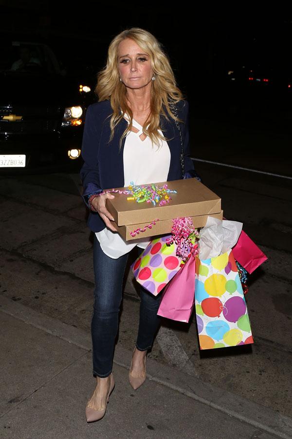 Kim Richards Sad At Kathy Hilton's Birthday Dinner​