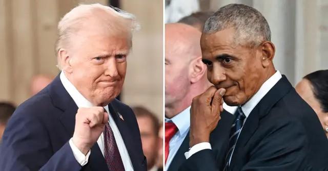 photo of Donald Trump and Barack Obama