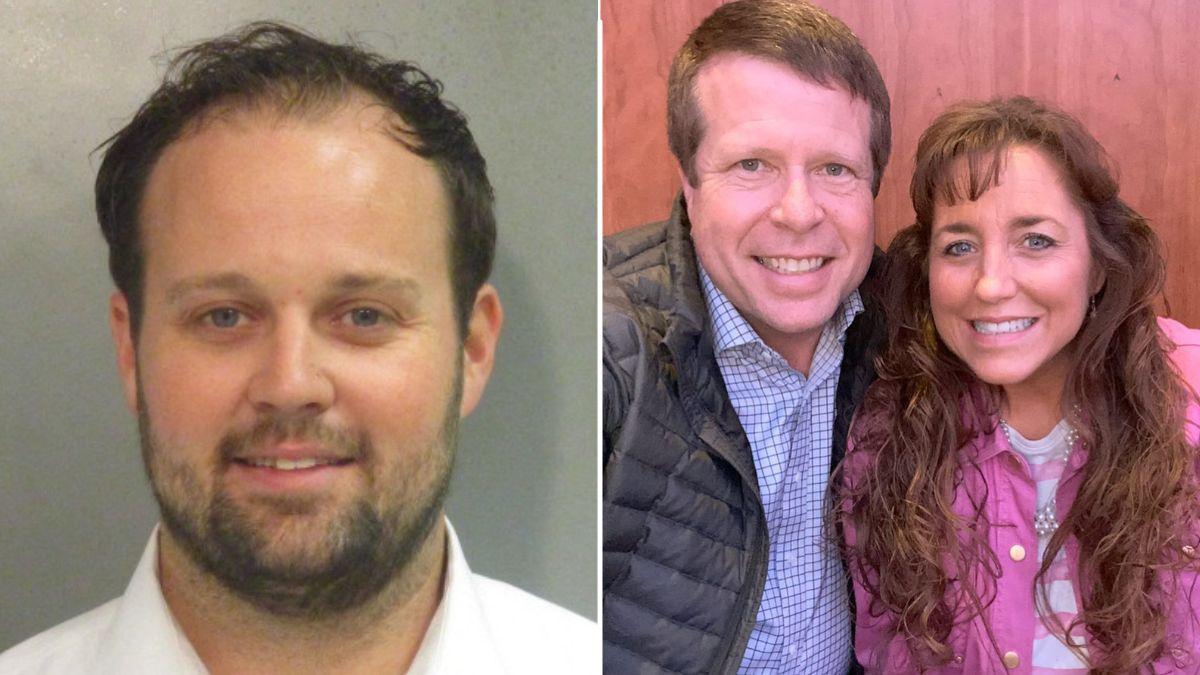 picture of Josh Duggar, Jim Bob Duggar and Michelle Duggar