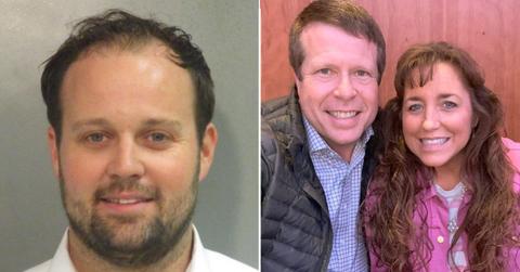 picture of Josh Duggar, Jim Bob Duggar and Michelle Duggar
