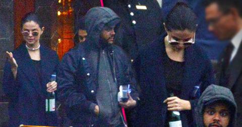 //selena gomez the weeknd kissing venice italy boat vacation pp