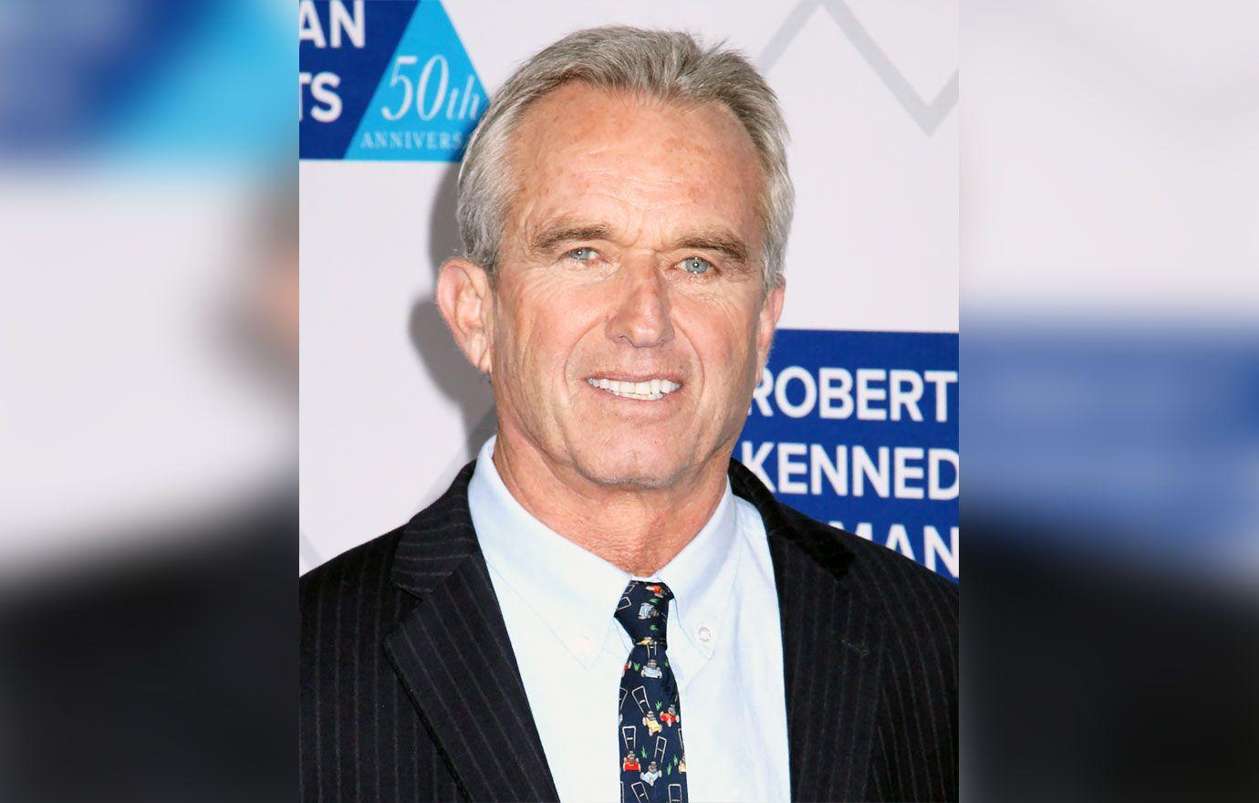 robert kennedy jr anti vaxxer blames cheryl hines pressed holiday party vaccine covid test r