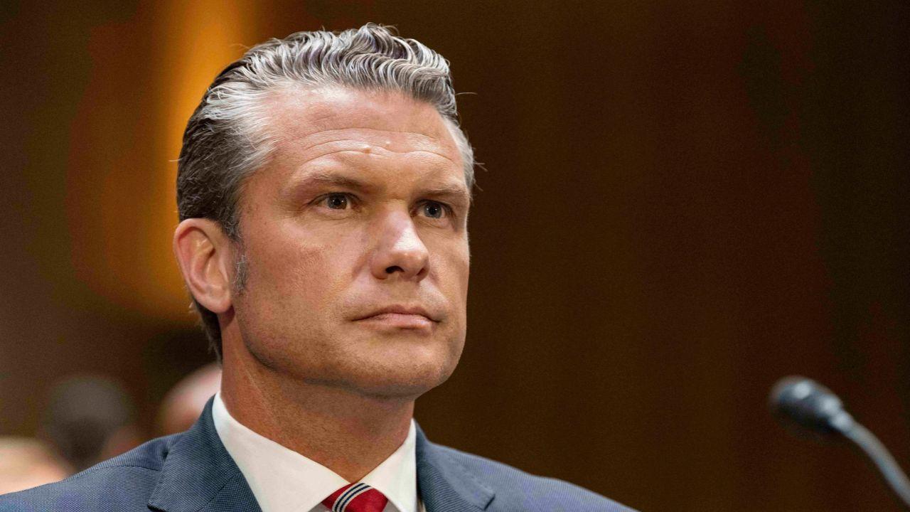 A photo of Pete Hegseth