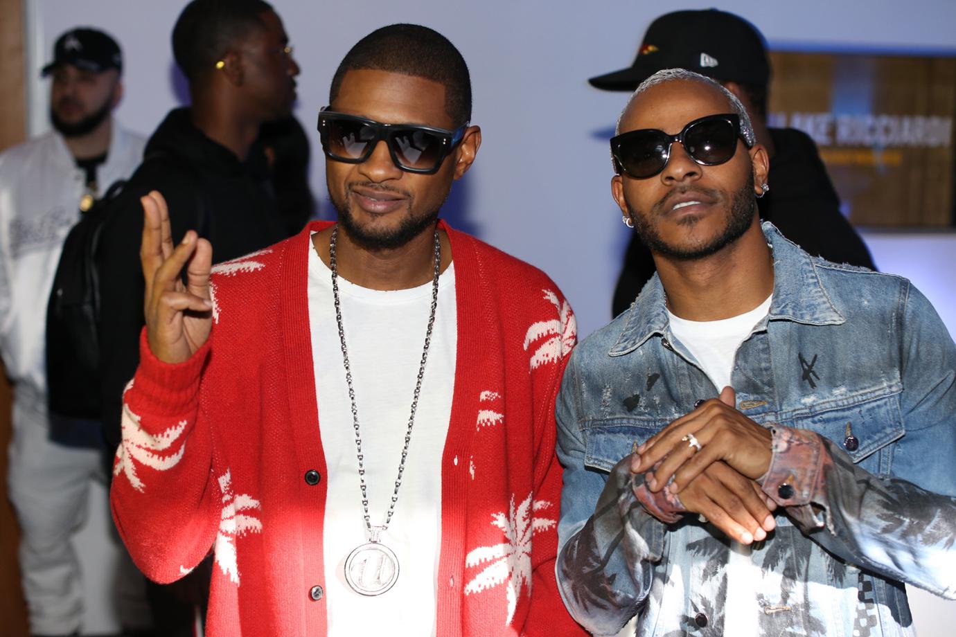 Usher Eric Bellinger Video Reveal Party