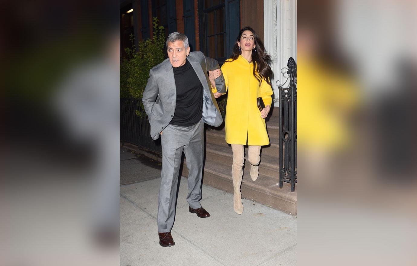 George Clooney Amal Hides Scary Skinny Body