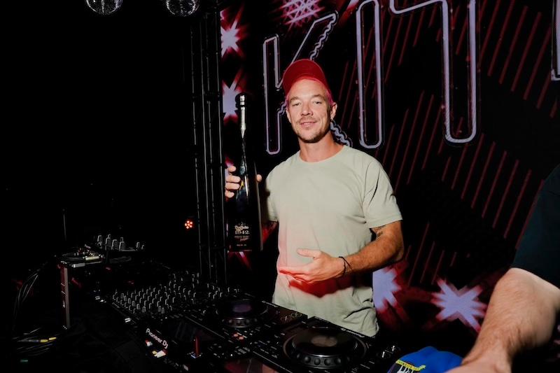 diplo celebrating barrys bootcamp th anniversary with tequila don julio  in los angeles