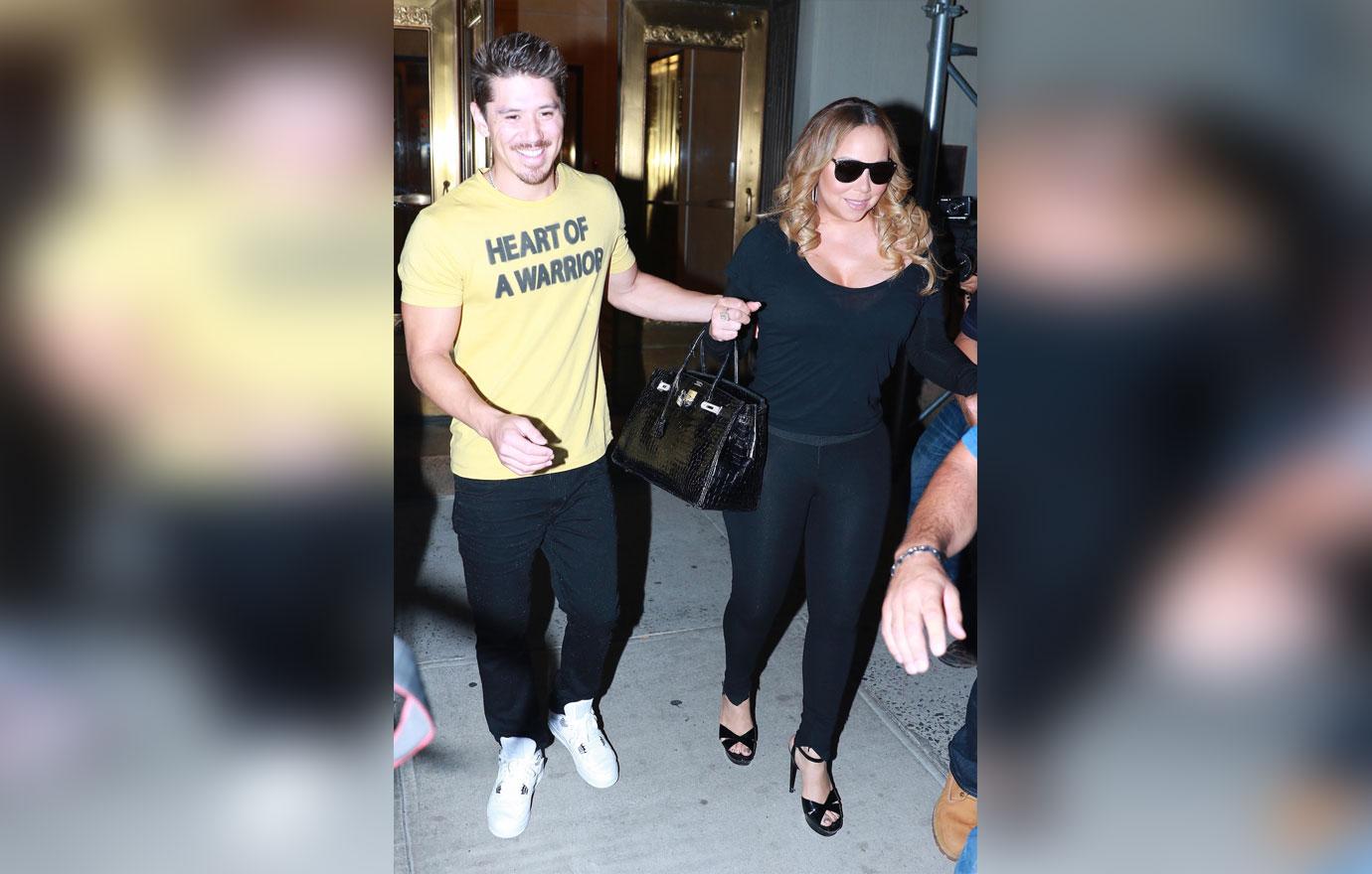 Mariah carey bryan tanaka bowling date split