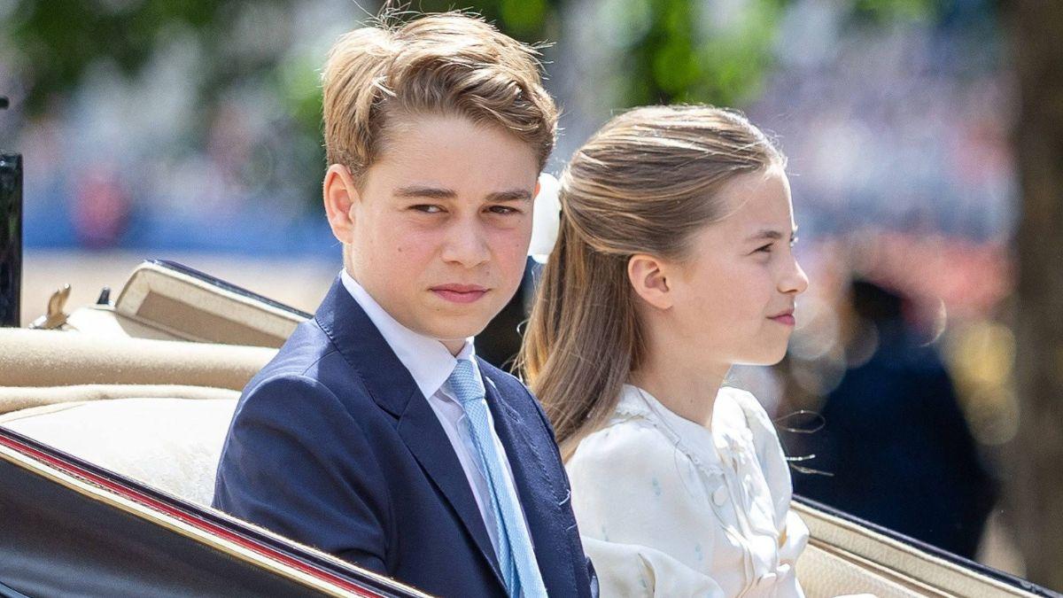 Photo of Prince George and Princess Charlotte