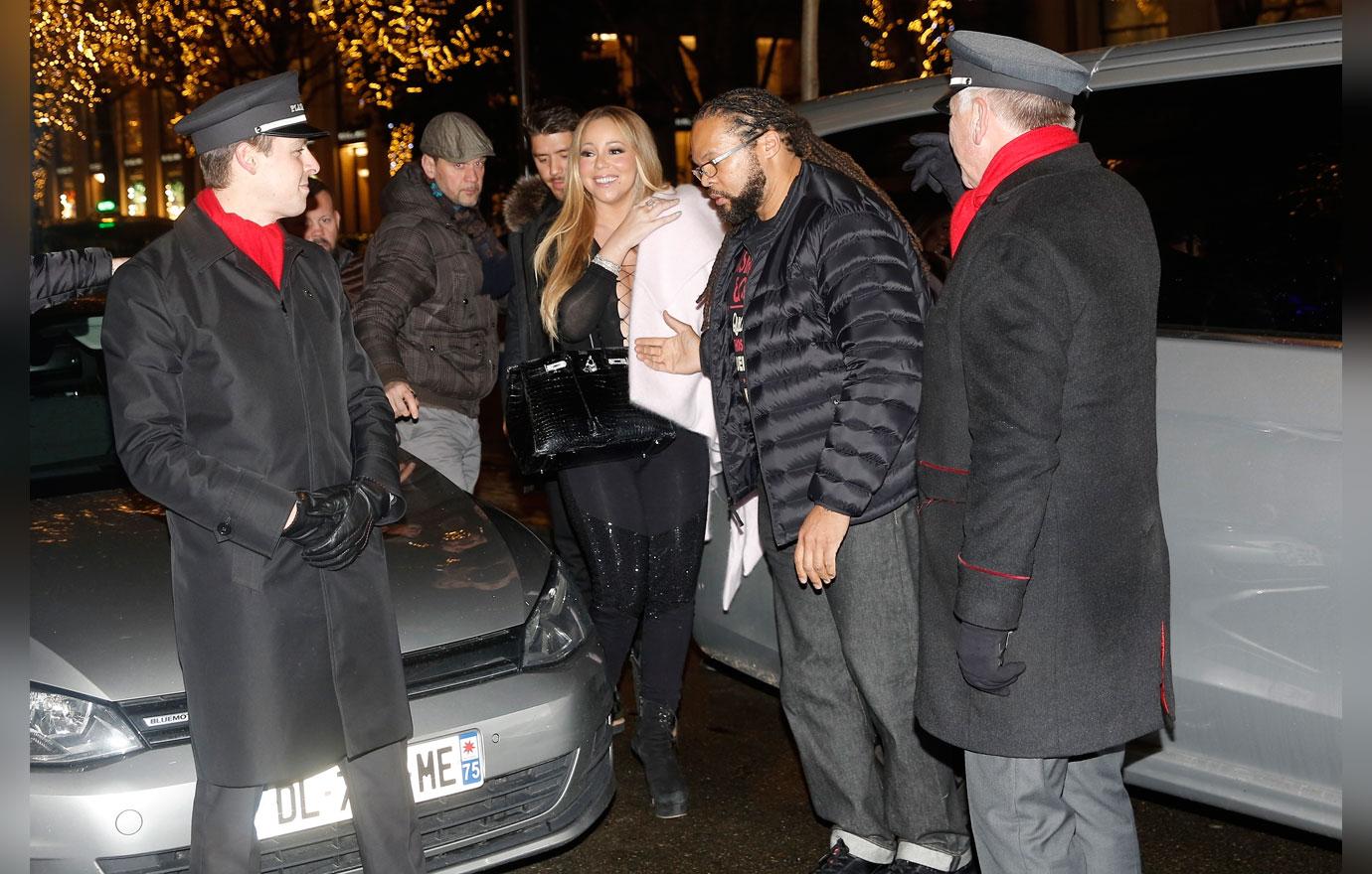 Mariah Carey And Bryan Tanaka Have Fun In Paris