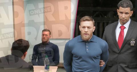 //conor mcgregor ufc attack interrogation room