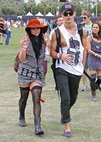 Celebrities Flock To The Coachella Music Festival