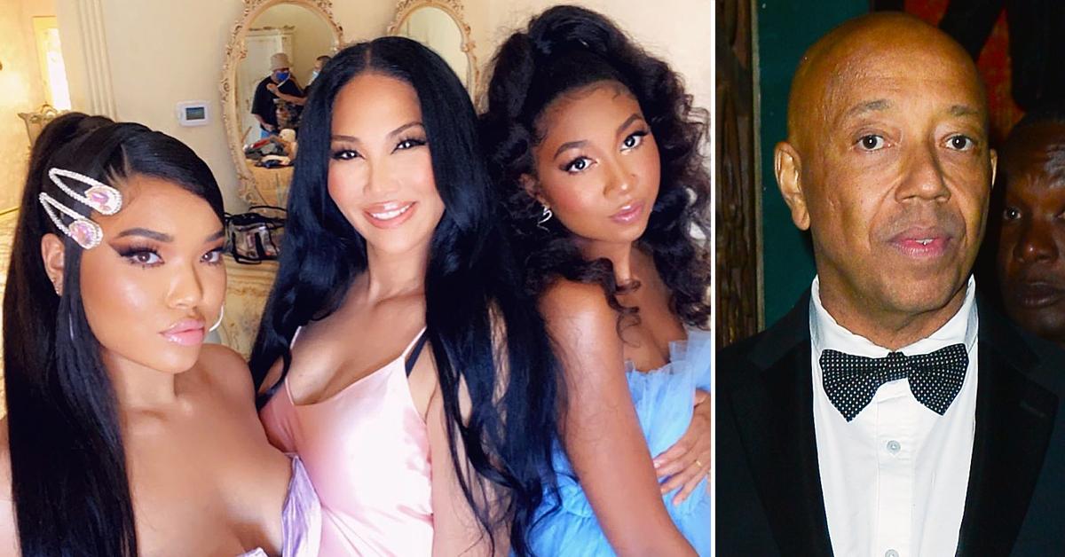 Kimora Lee Simmons' Daughters Show Mom Support Amid Her Nasty Legal Battle  With Ex Russell