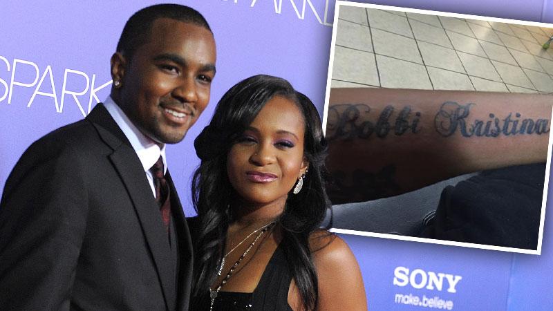 Nick Gordon Reveals New Tattoo