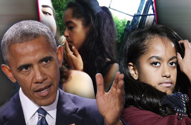 //malia obama rehab claims barack michelle daughter drug video pp