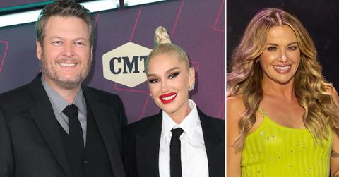blake shelton jealous gwen stefani carly pearce