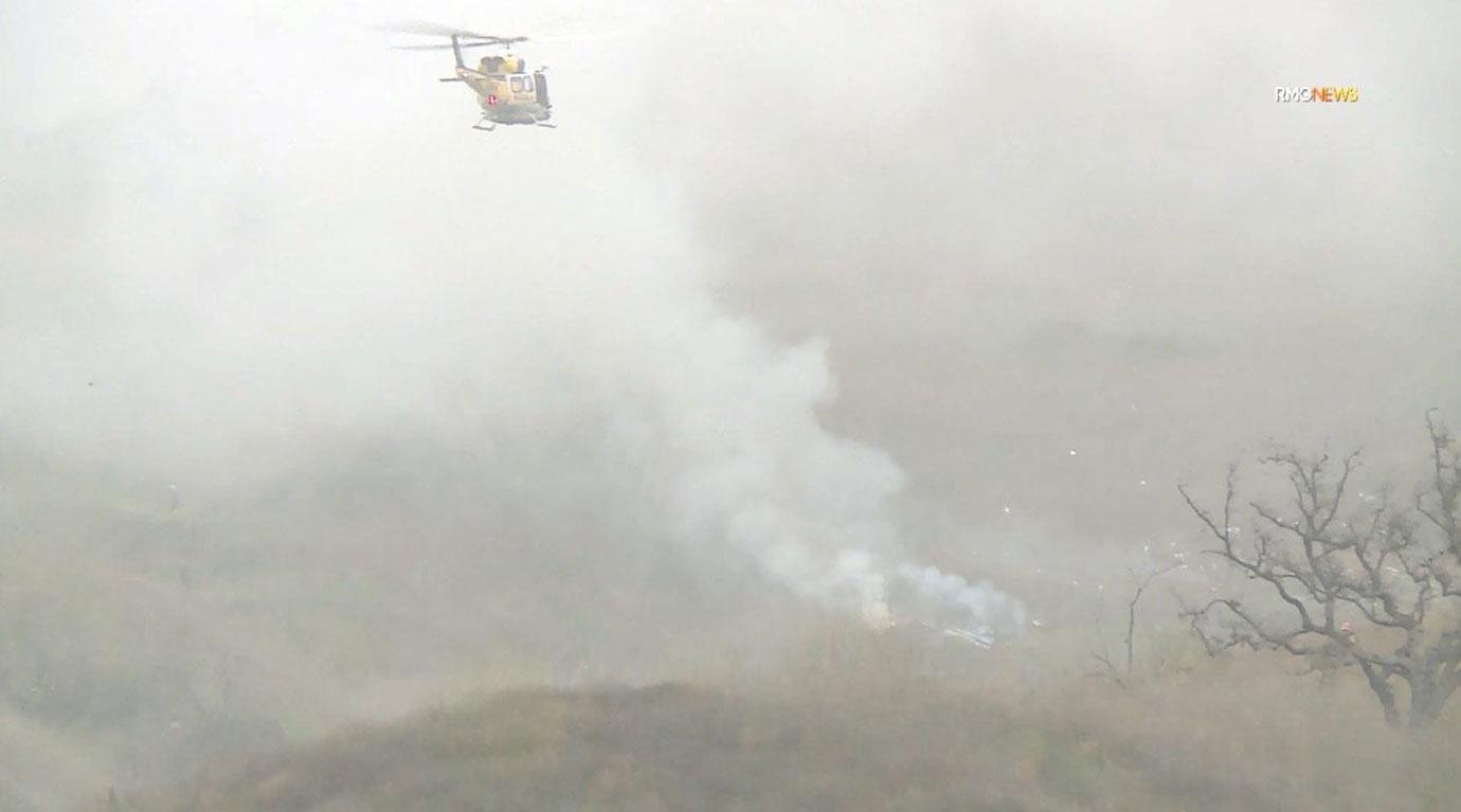 Kobe Bryant Dies Helicopter Crash Scene