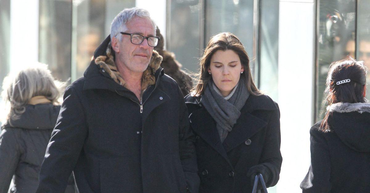 photo of Jeffrey Epstein and Sarah Kellen
