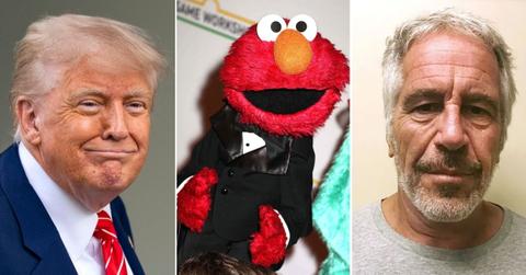 Donald Trump, Elmo, Jeffrey Epstein