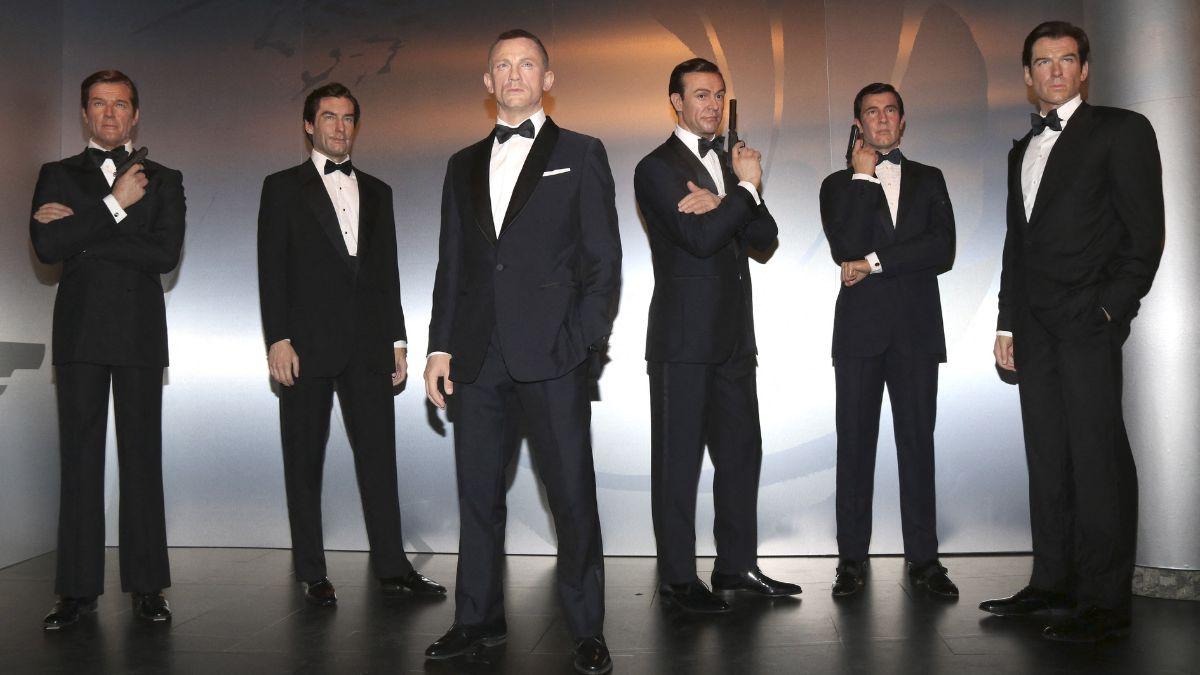 Photo of James Bond figures at Madam Tussauds