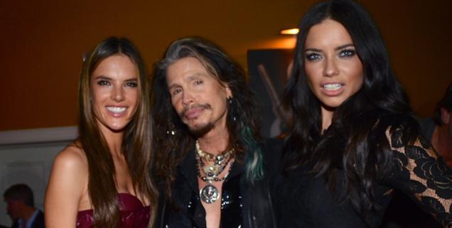 //steven tyler taught alessandra ambrosio and adriana lima how to