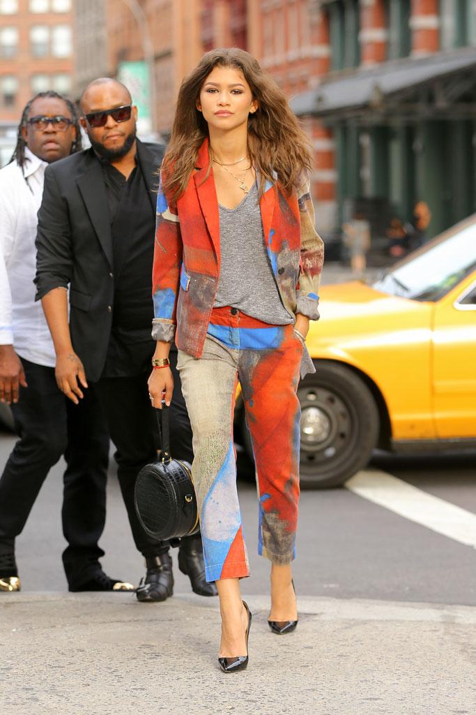 Celine Dion Bizarre Outfit Zendaya Fashion Icon