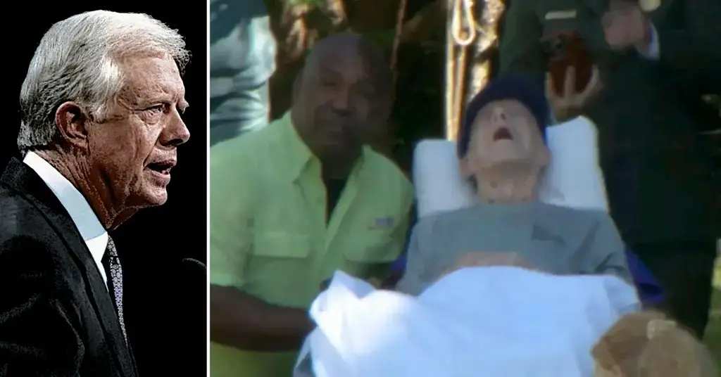 THE LAST PHOTOS: Jimmy Carter, Dead at 100, Spent Tragic Final Days Trapped in Wheelchair, Pin Thin as He Refused Medical Treatment