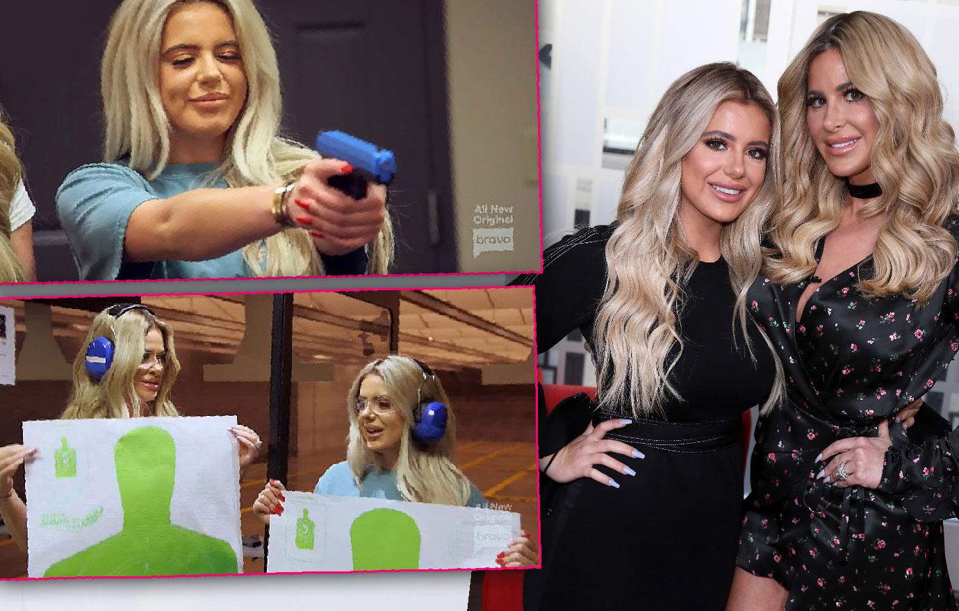 Kim Zolciak Goes To Gun Range After Robbery