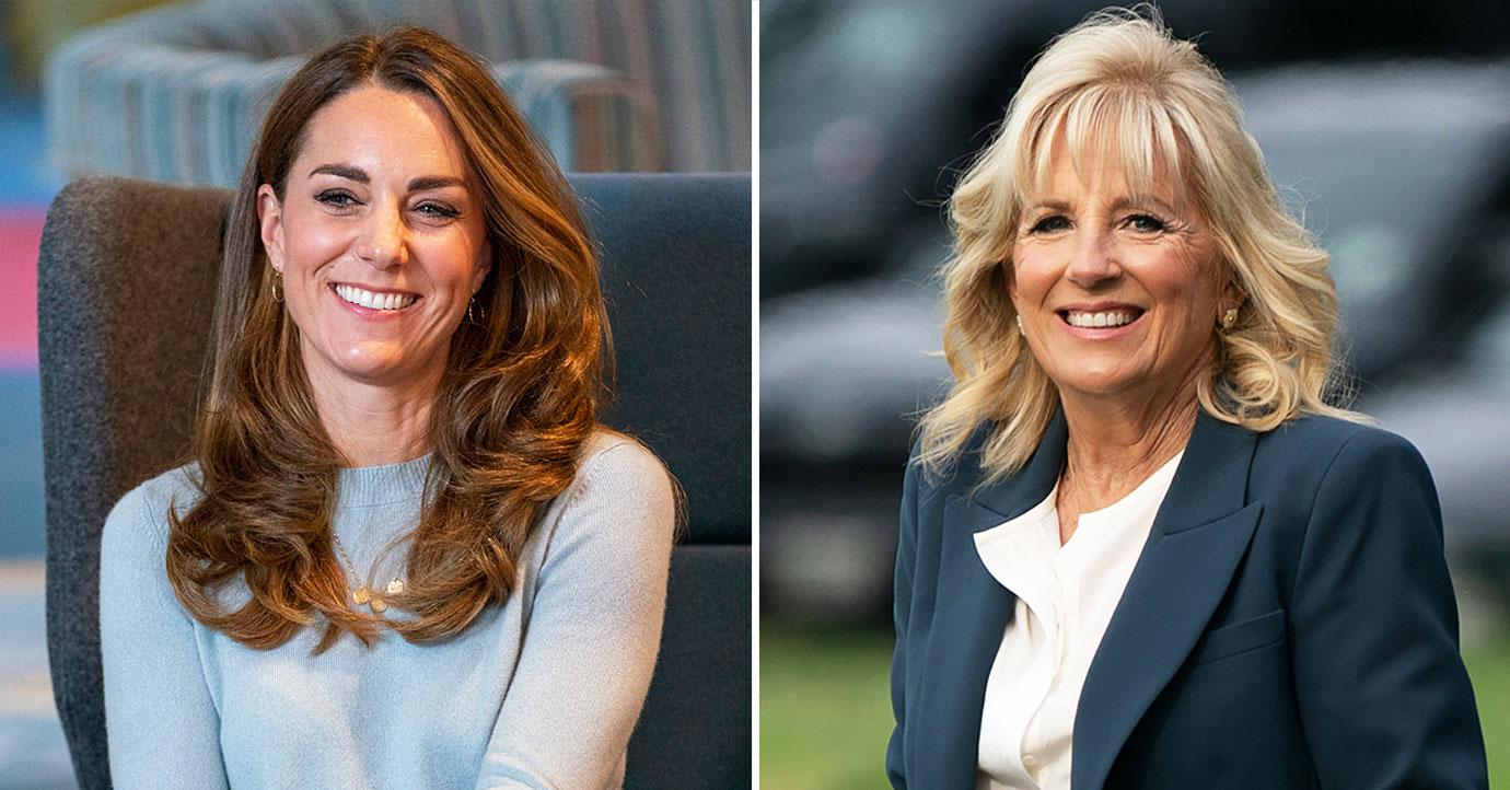 kate middleton prince harry meghan markle daughter lilibet jill biden