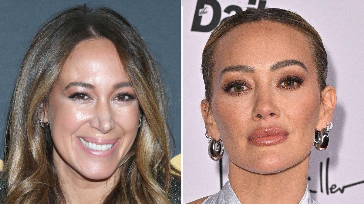 picture of haylie duff and Hilary duff