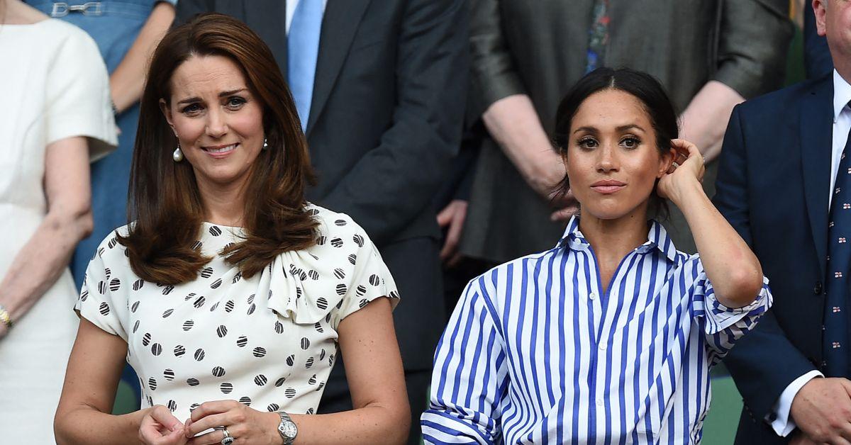 Photo of Kate Middleton and Meghan Markle