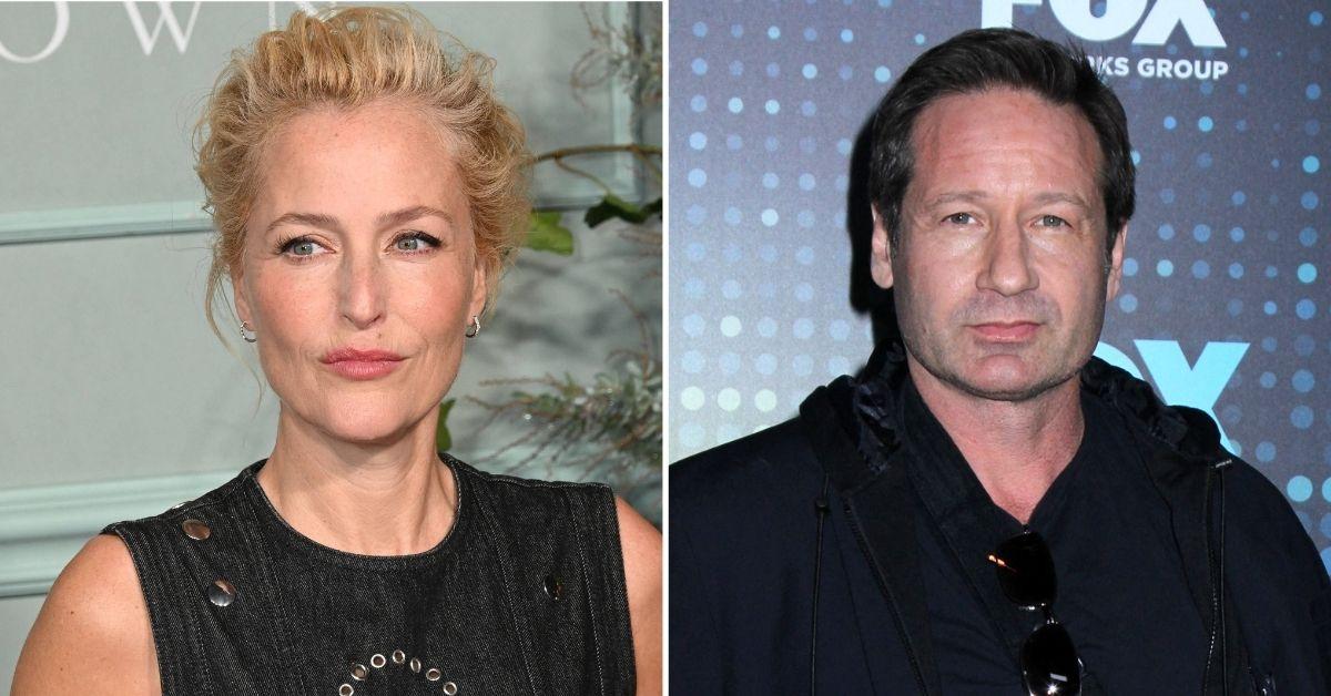 Photo of Gillian Anderson and David Duchovny