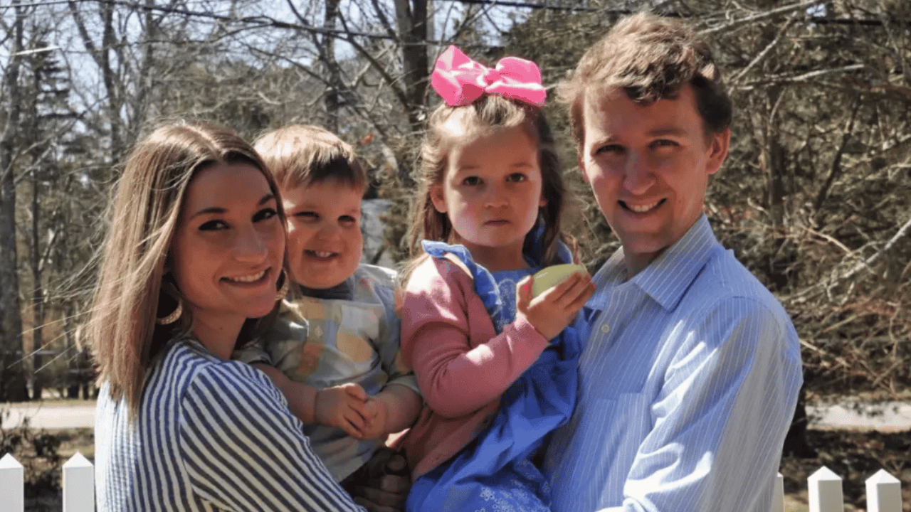 Clancy admitted she used the exercise bands to strangle her three young children to death.