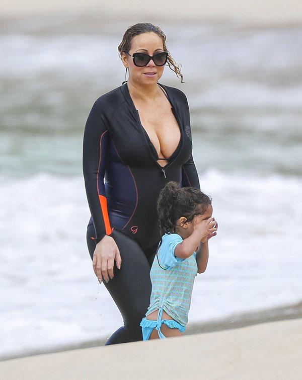 //Mariah Carey Wet Suit