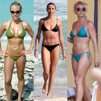 Celebs In The Sexiest and Skimpiest Bikinis on the Beach