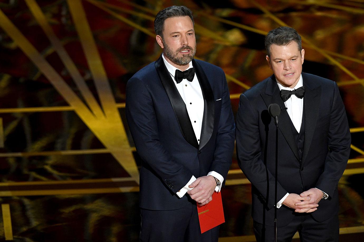 Matt Damon Lindsay Shookus Dinner Split Ben Affleck