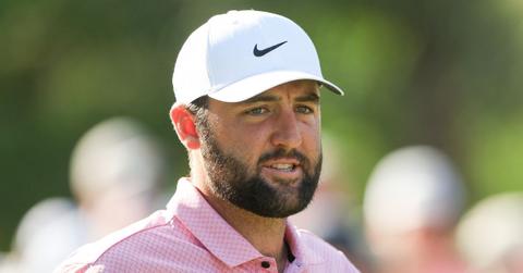 cop arrested scottie scheffler complains ruined pair freaking pants