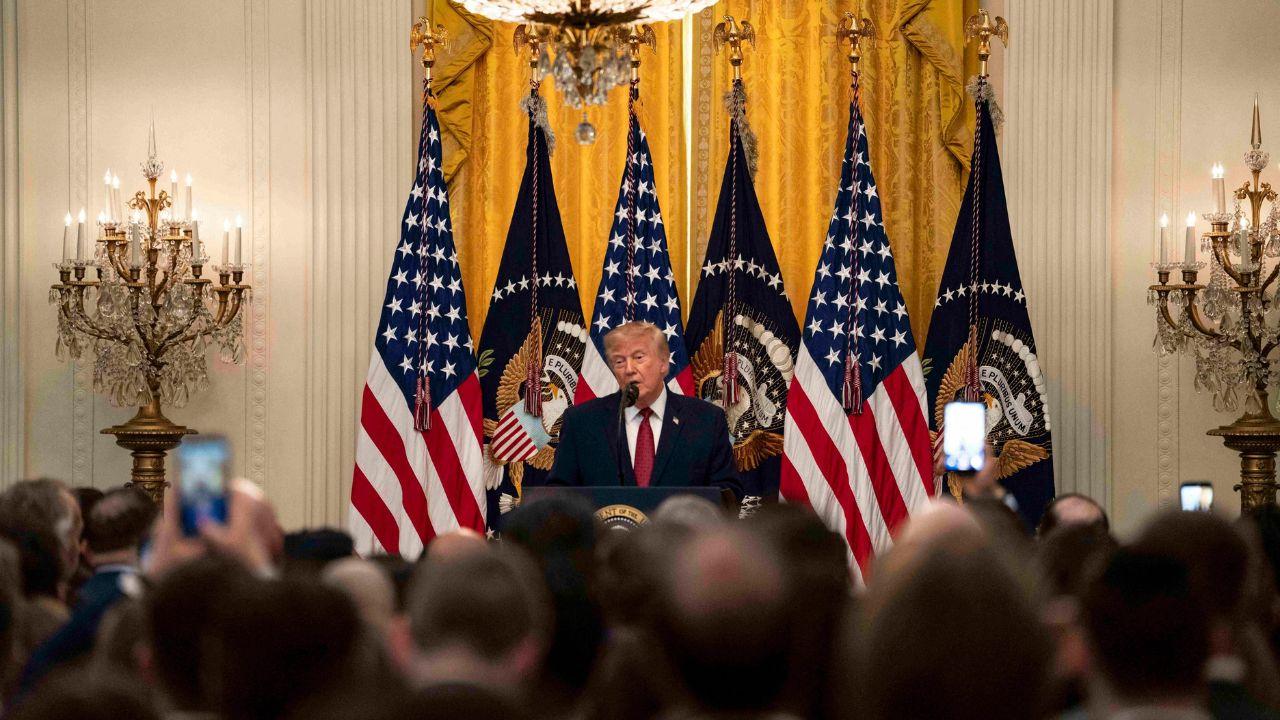 Image Of Donald Trump At The White House