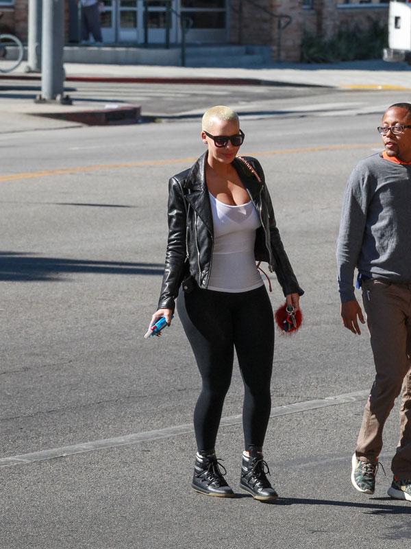 Amber Rose Leggings Photos