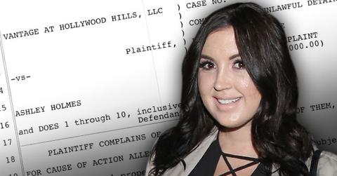 ashlee holmes eviction los angeles apartment rhonj