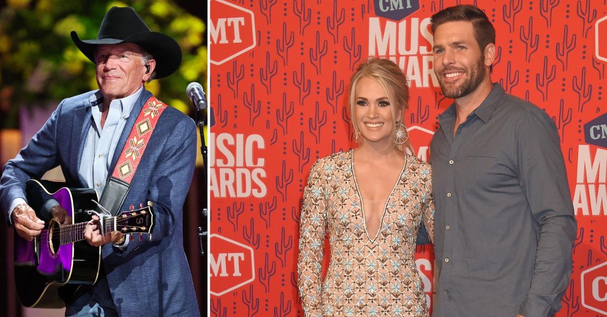 George Strait Played 'Marriage Counselor' to Carrie Underwood, Mike Fisher:  Sources