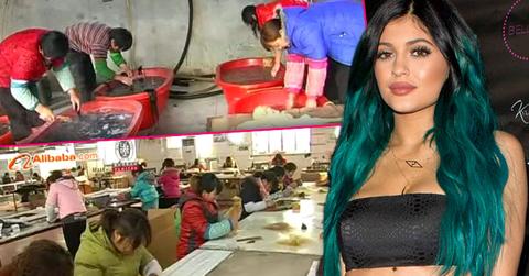 //kylie jenner sweatshop scandal