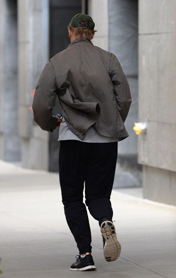 Liam Neeson Skinny Weight Loss Jogging NYC