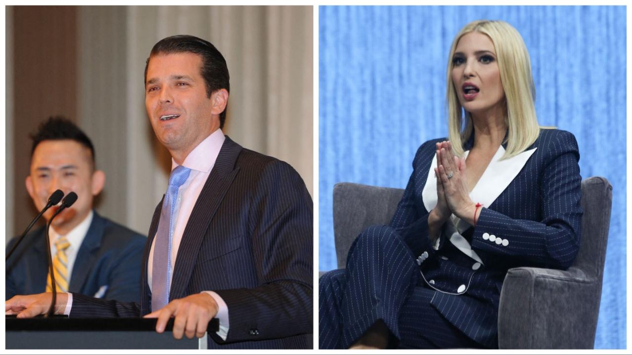 Donald Trump Jr. and Ivanka Trump