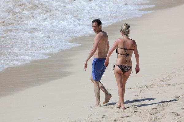 Nicky Hilton & James Rothschild Caribbean Beach Photos​