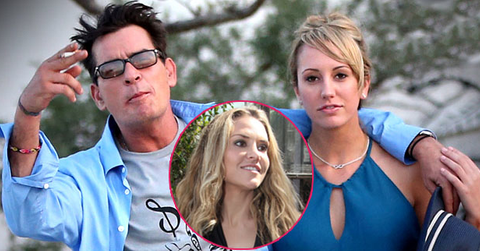 //charlie sheen brook at wedding