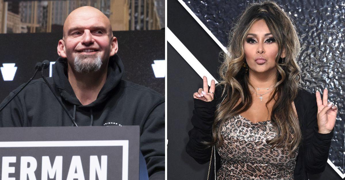 Photo of John Fetterman and Snooki