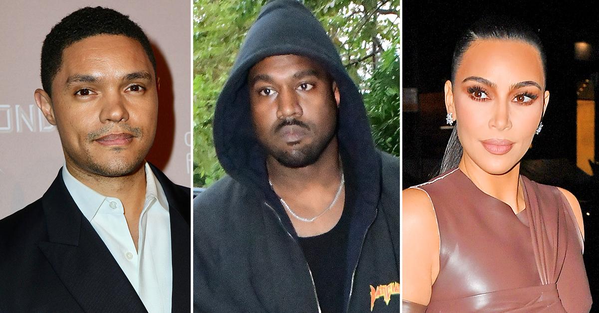 trevor noah responds kanye west racial slur kill kim kardashian